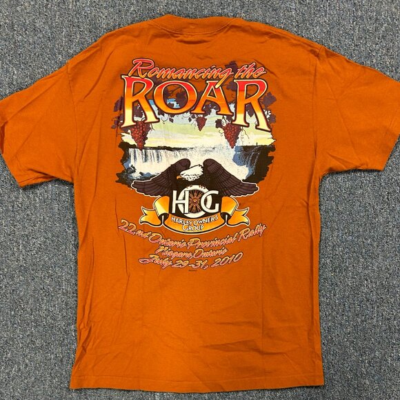 Harley Owners Group Niagra Rally 2010 T Shirt Sz L - Picture 7 of 9